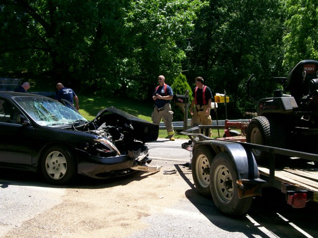 Vehicle Collision on Carrollton Rd 6-22-2007